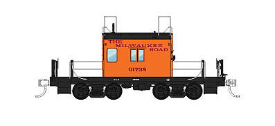 Fox Valley Models 91159 N Milwaukee Road Transfer Caboose Freight Car #01738