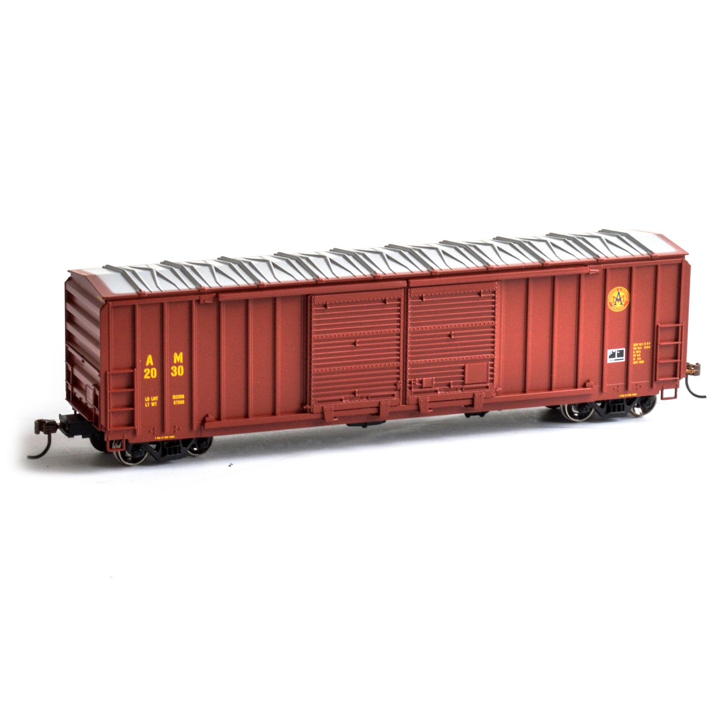 Athearn 97886 HO Arkansas and Missouri 50' FMC 5283 Double Door Box Car #2030