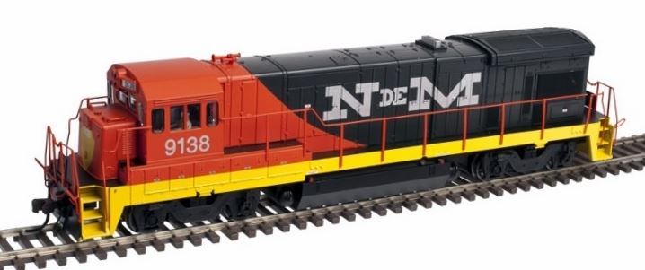 Atlas 10002060 HO NdeM GE B23-7 Phase 1 Low-Nose Diesel Locomotive w/Light #9138