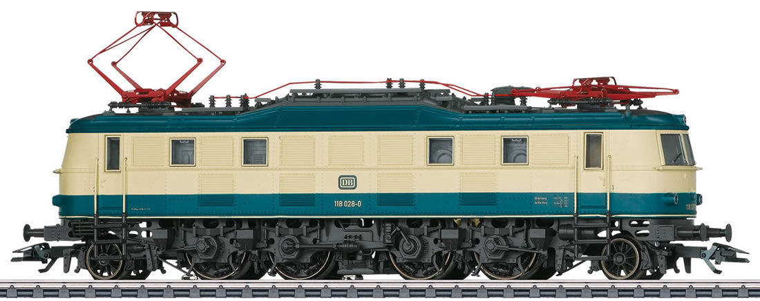 Marklin 37685 HO German Federal Railroad (DB) Class 118 Electric Locomotive