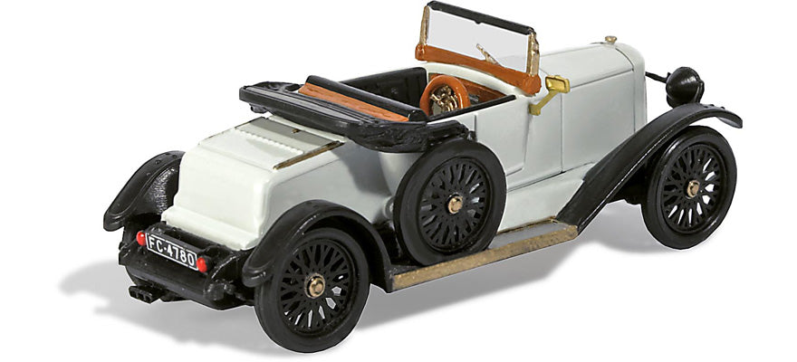 Atlas 9987015 HO Austro-Daimler 18/32 Convertible Top Down White, Black