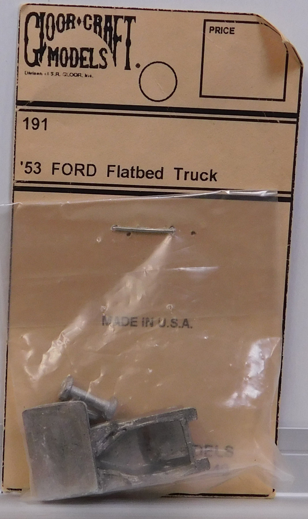 Gloor Craft 191 1:160 N 1953 Ford Flatbed Truck