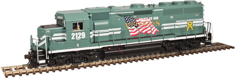 Atlas 10002421 HO Paducah & Louisville GP40 High Nose Gold Series #2129