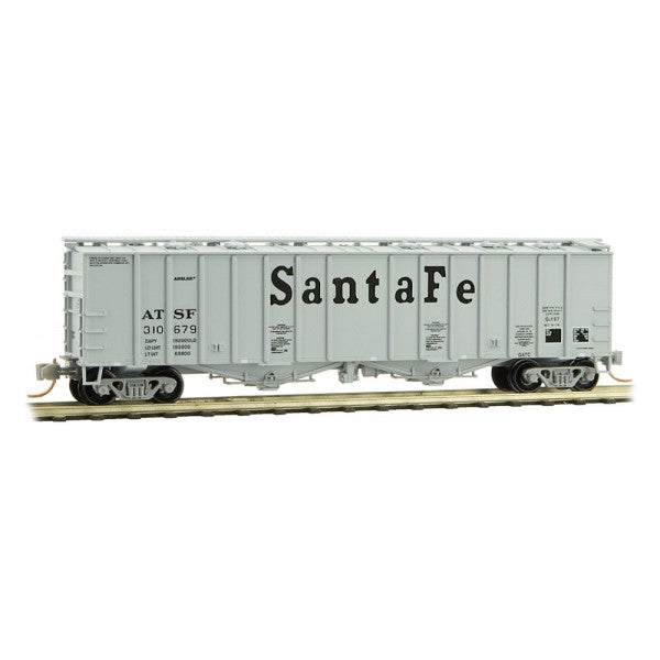 Micro-Trains 09800092 N ATSF 4180 cu ft Airslide Covered Hopper #310679