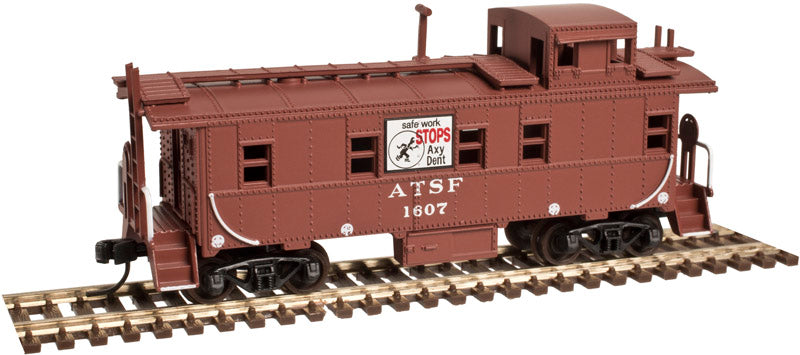 Atlas 50003476 N Santa Fe Trainman® Cupola Caboose "Axy-Dent" #1607