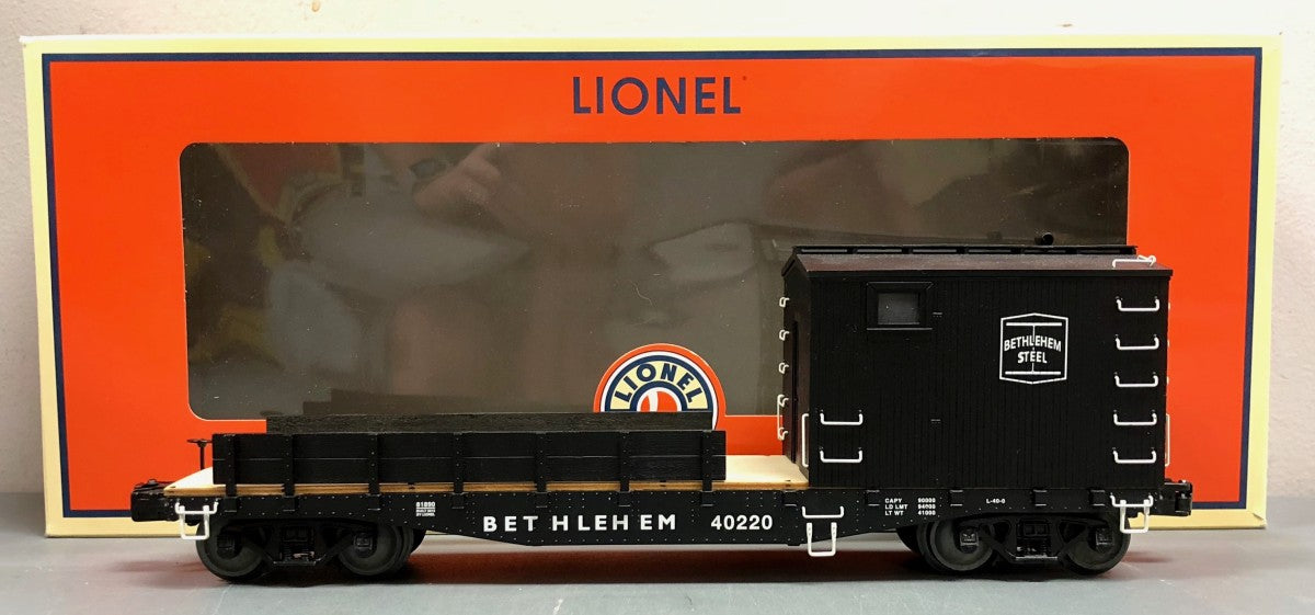 Lionel 6-81890 O Bethlehem Steel Boom Car w/Legacy RailSounds #40220