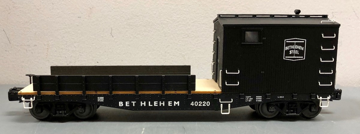 Lionel 6-81890 O Bethlehem Steel Boom Car w/Legacy RailSounds #40220