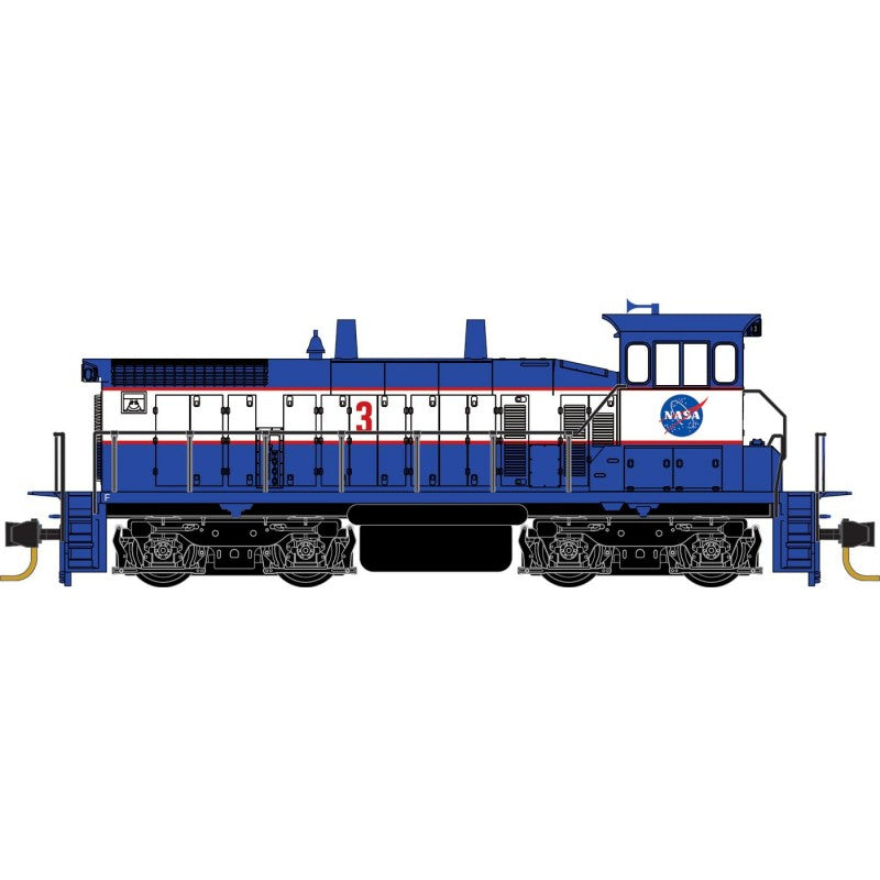 Micro-Trains 98600080 N NASA Series SW1500 Powered Diesel Locomotive #3