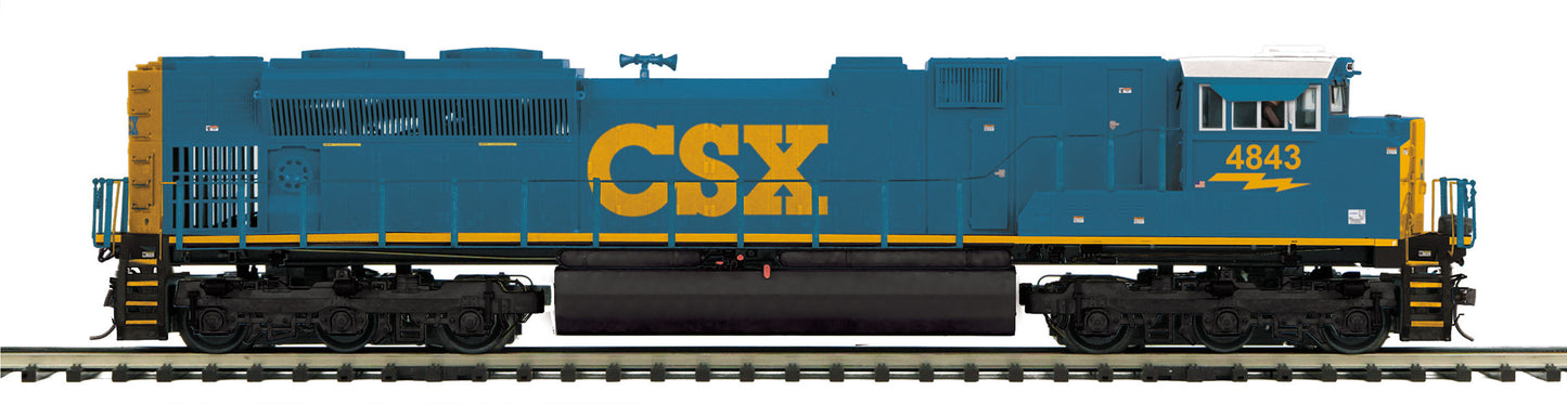 MTH 22-20811-2 O Gauge CSX SD70ACe Diesel Engine w/Proto-Sound 3.0 #4843