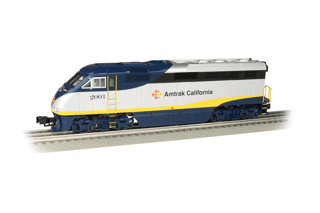 Williams 23402 O Amtrak EMD F59PHI 3-Rail True Blast Plus Diesel Loco #2001