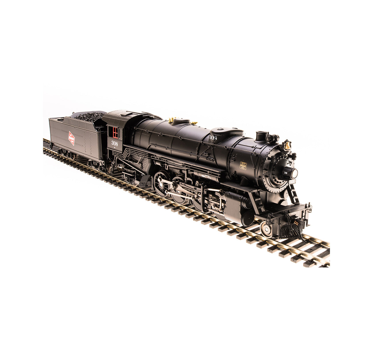 Broadway Limited 5549 HO Milwaukee Road 2-8-2 Mikado with Sound & DCC #308