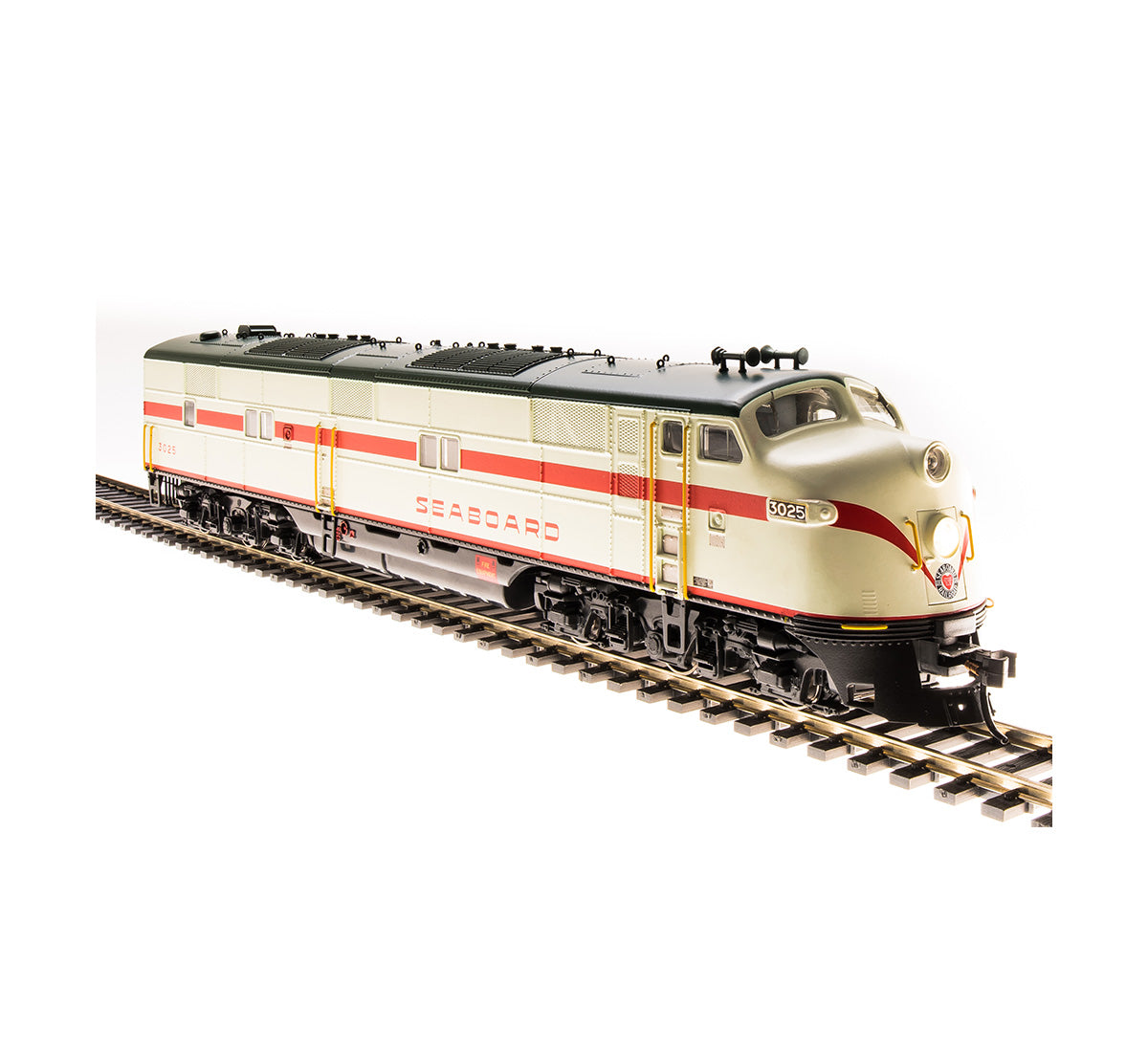 Broadway Limited 5418 HO Seaboard Air Line EMD E7 A-Unit Diesel Locomotive #3021