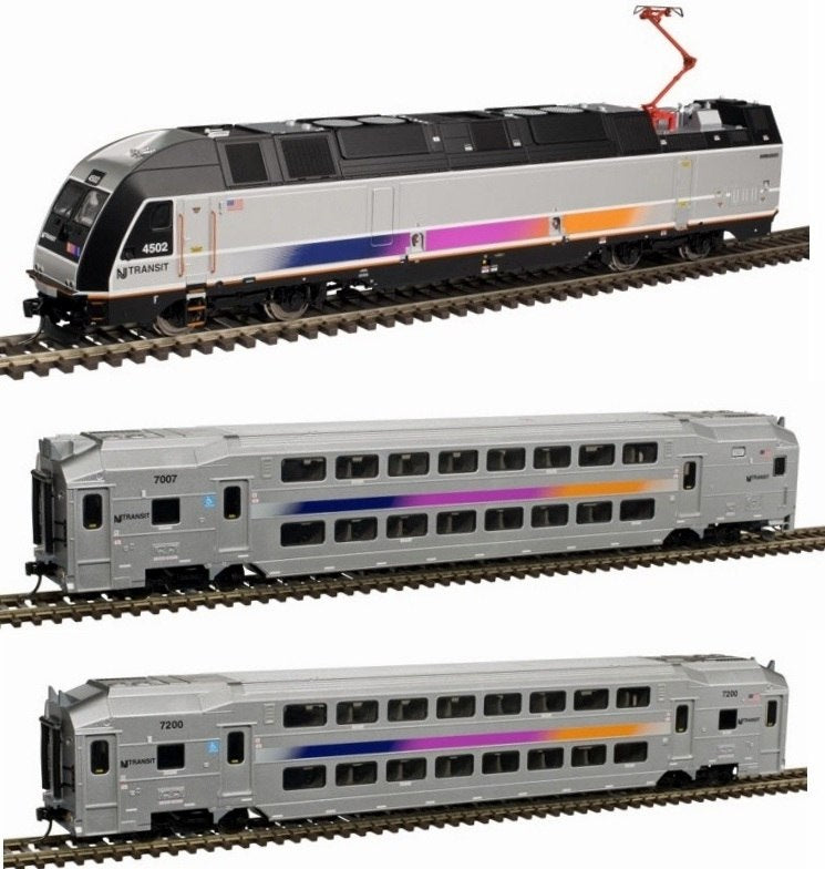 Atlas 80000004 New Jersey Transit Modern HO Gauge Commuter Train Set