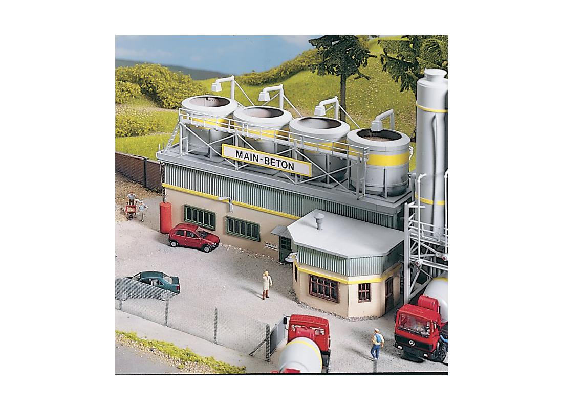 Piko 61130 HO Concrete Plant Mixing Building Kit