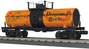 MTH 30-73535 O Halloween Smoking Tank Car