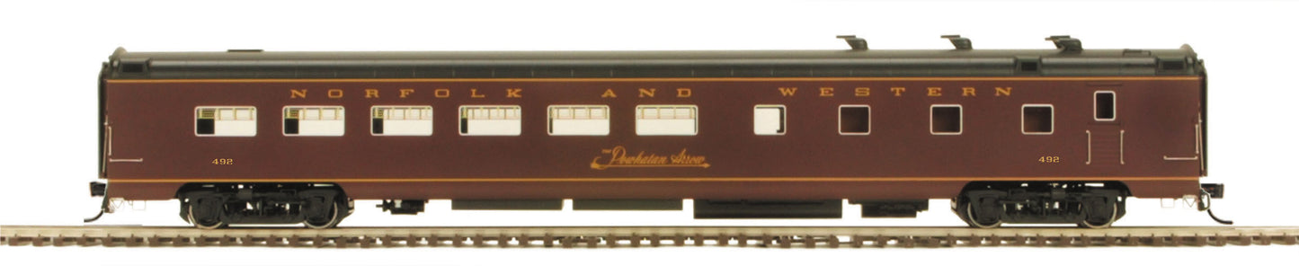 MTH 80-60061 HO Norfolk and Western Passenger Car #493