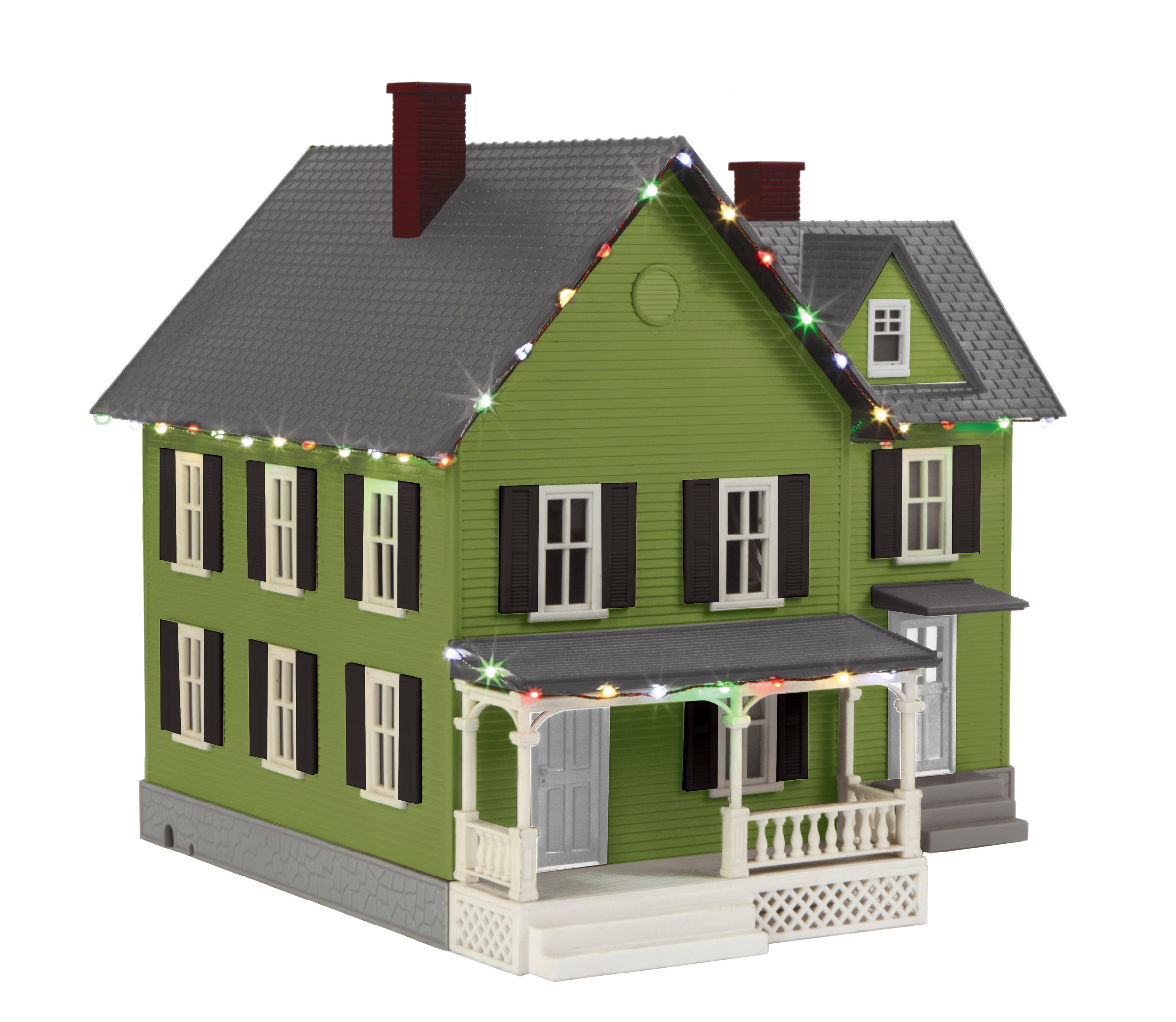 MTH RailKing Rail Town Farm House with Green Shutters 30-9007 selling