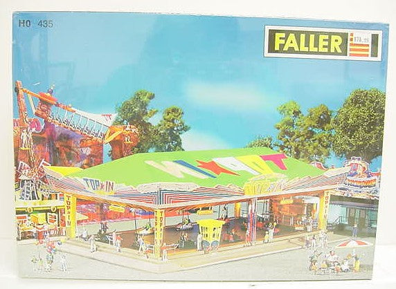 Faller 435 HO Bumper Car Ride Building Kit