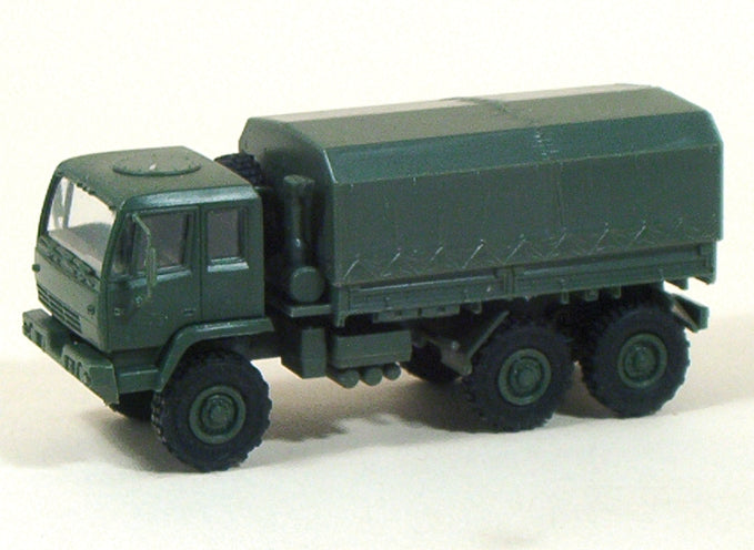 Trident Miniatures 90087 HO M1083 Dual Rear Axle Flatbed with Cover