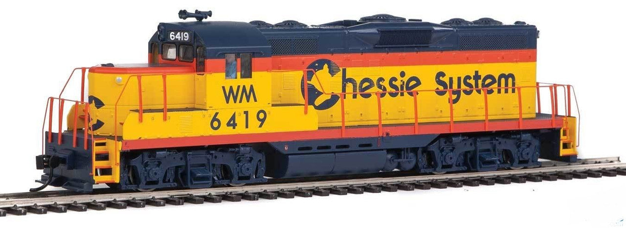 Walthers 910-20417 HO Chessie WM EMD GP9 Diesel Locomotive Sound/DCC #6419