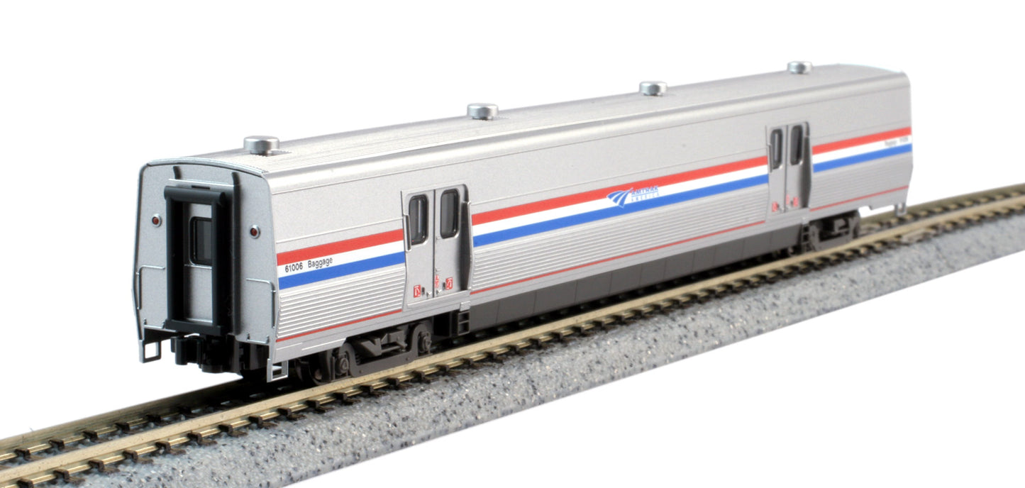 Kato 156-0955-1 N Amtrak Viewliner II Phase 3 Baggage Car with LED #61006