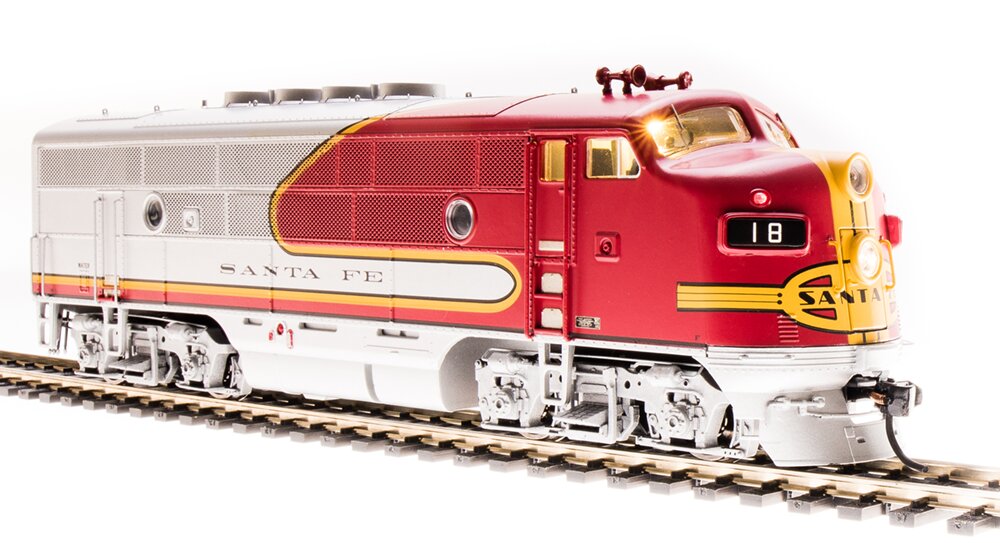 Broadway Limited 4826 HO Santa Fe EMD F3A Diesel Locomotive Sound/DCC ...