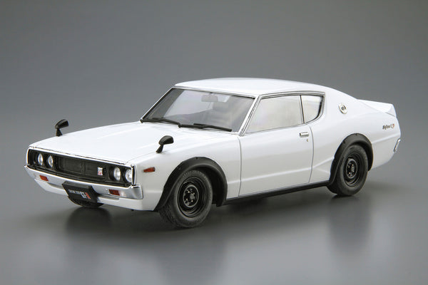Aoshima Models 059517 1:24 1973 Nissan KPGC110 Skyline HT2000GT-R Car –  Trainz