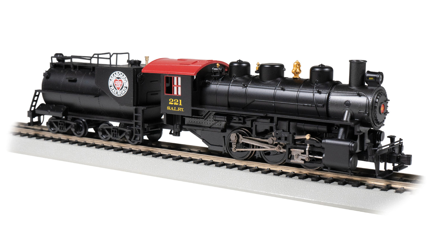 Bachmann 50716 HO Seaboard USRA 0-6-0 Steam Locomotive & Vanderbilt Tender #221