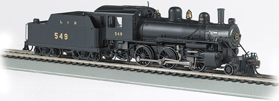 Bachmann 57814 HO L&N ALCO 2-6-0 Steam Locomotive - DCC Sound Value #549