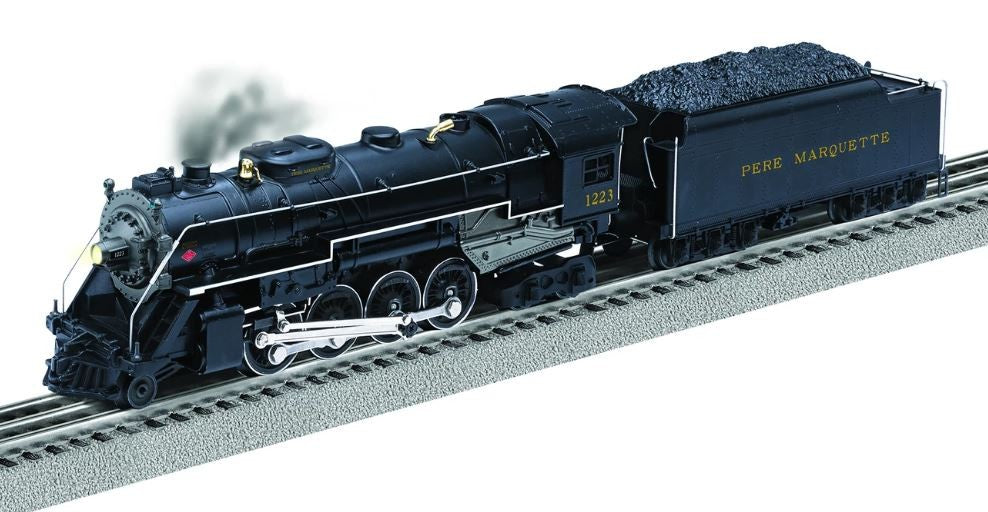 Lionel 6-84253 O Pere Marquette Lionchief Plus Berkshire Steam Locomotive #1223