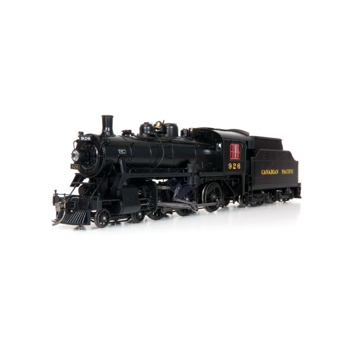 Rapido Trains 602502 HO CPR D10g Class Steam Locomotive DCC/Sound #926