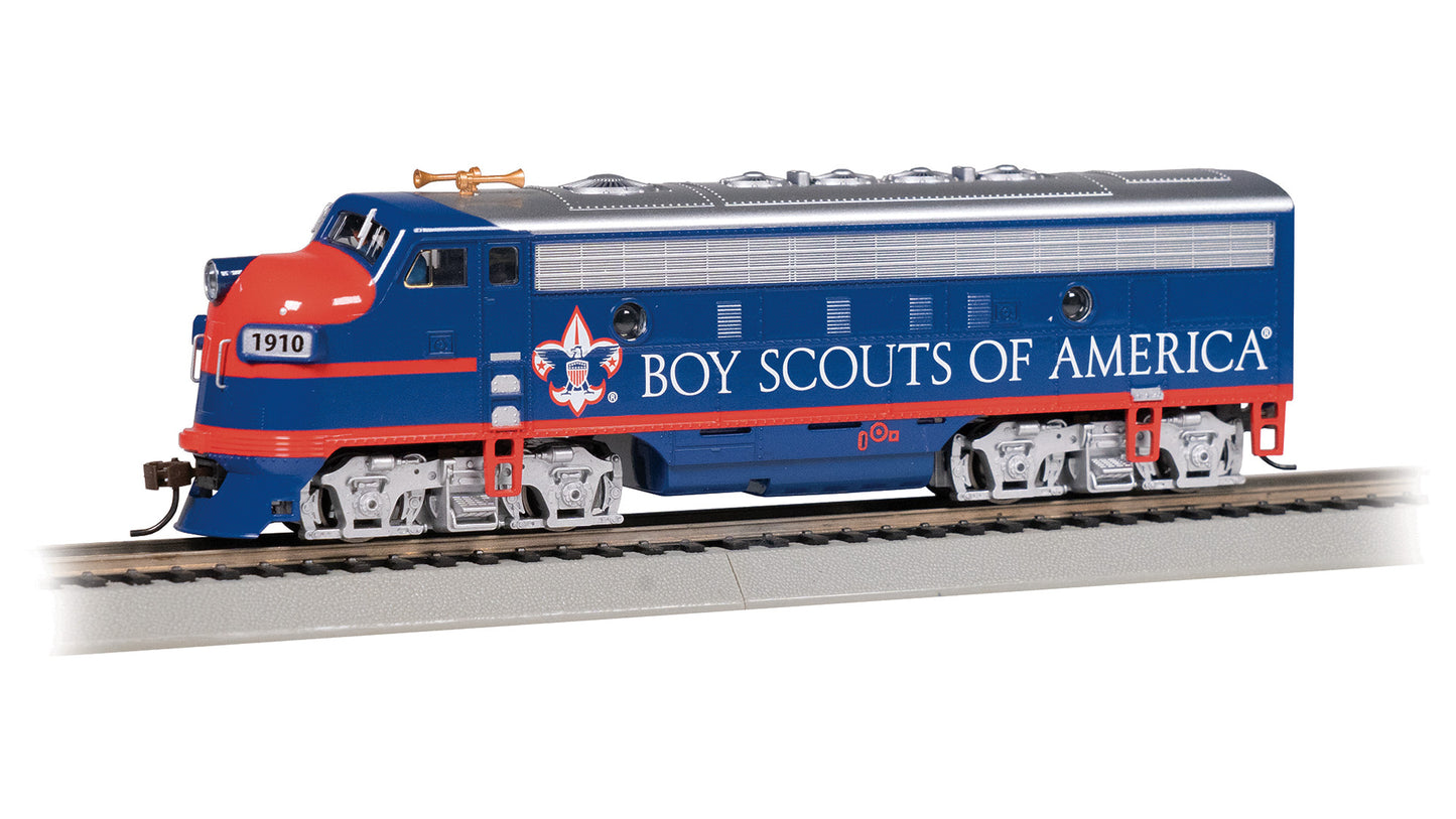 Bachmann 63712 HO Boy Scout of America EMD F7-A Diesel Locomotive #1910