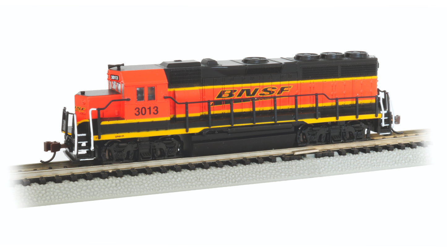 Bachmann 66358 N BNSF EMD GP40 Diesel Locomotive - DCC & Sound #3013