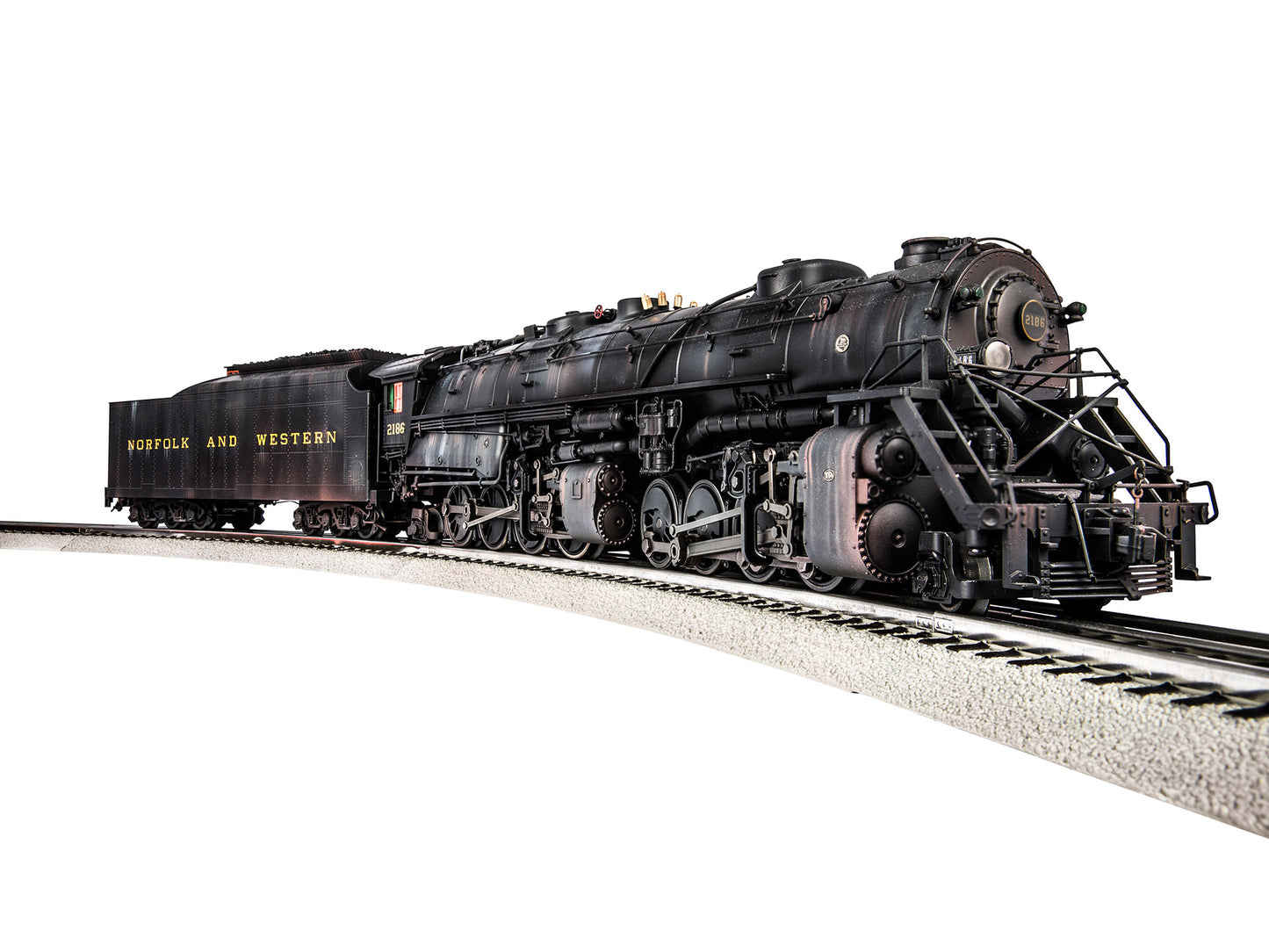 Lionel 6-84063 O Norfolk and Western Weathered Legacy Y6B Steam Locomo ...