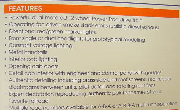 USA Trains 22403 G Union Pacific ALCO PA-1 & PB-1 Diesel Locomotive Set