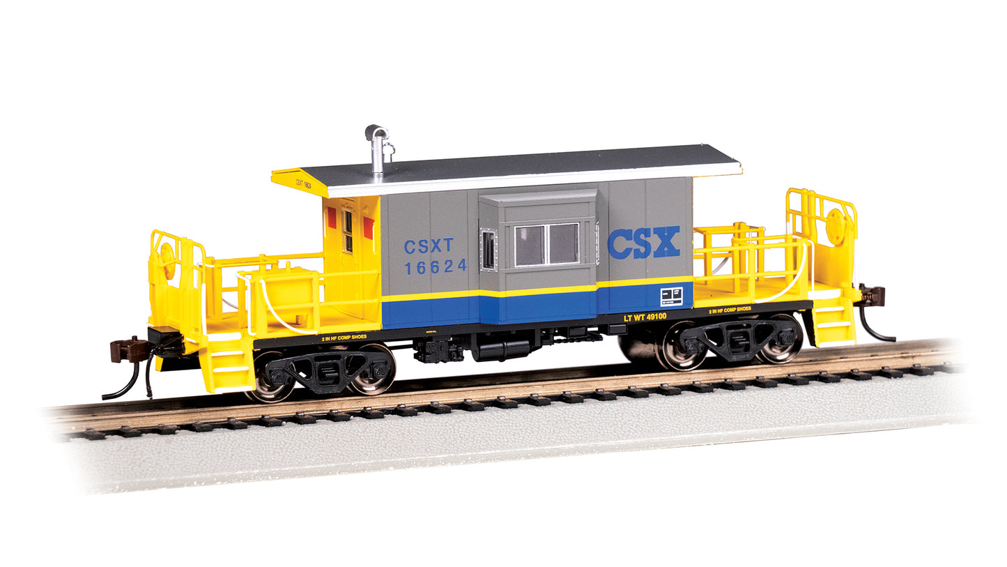 Bachmann 76401 HO CSX Bay Window Transfer Caboose #16624