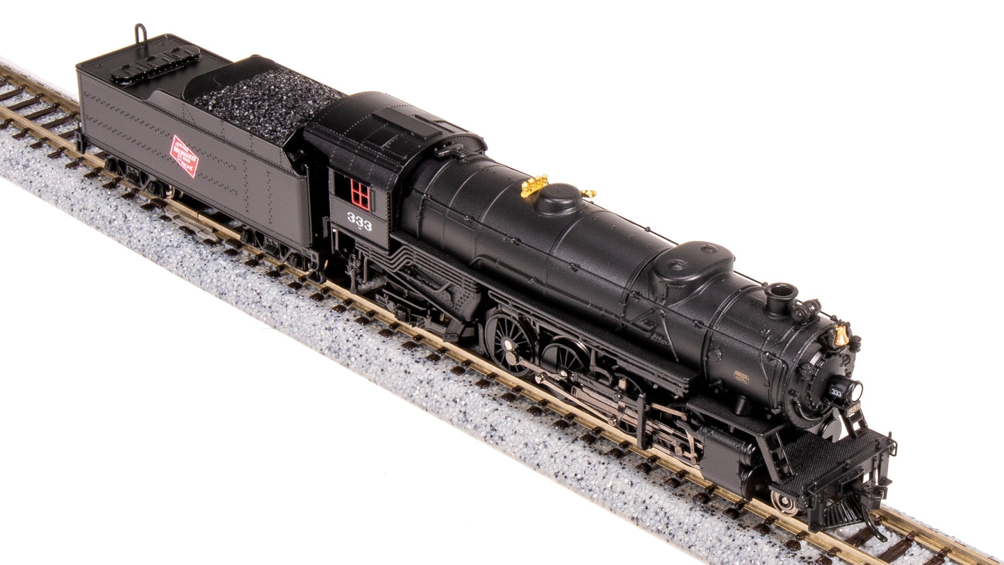 Broadway Limited 7837 N MILW USRA Heavy Mikado Steam Loco - Sound/DC/DCC #378