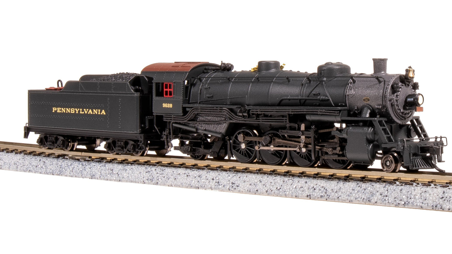 Broadway Limited 7860 N PRR USRA Light Mikado Steam Loco Sound/DC/DCC #9628