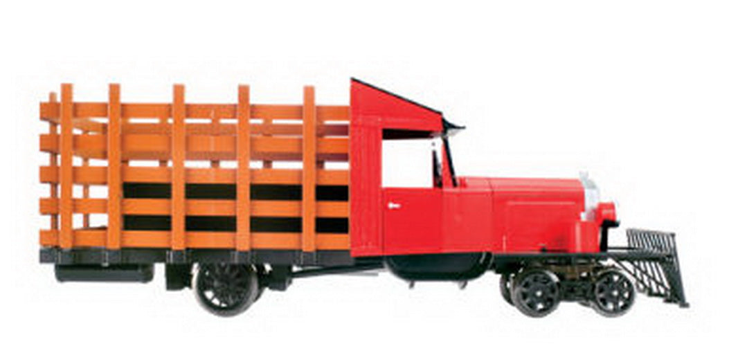 Bachmann 82394 G Scale Red & Black Rail Truck