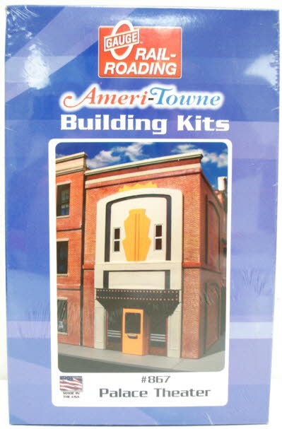 OGR 867 O Ameritowne Palace Theater Building Kit