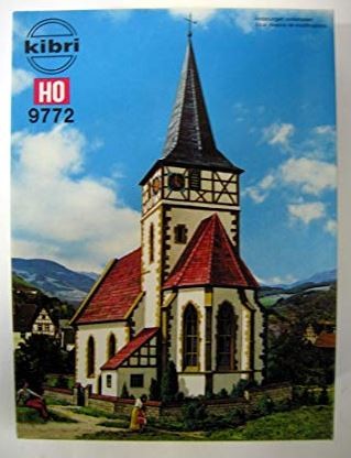 Kibri 9772 HO Church Village Building Kit.