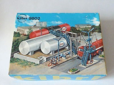 Kibri B-9802 HO Scale Fuel Depot Building Kit