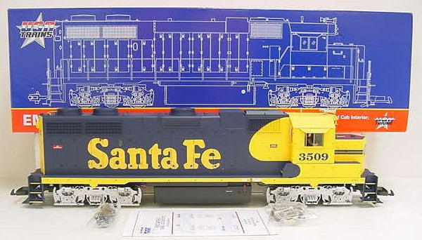 USA Trains 22207 G Santa Fe GP38-2 Diesel Locomotive #3508