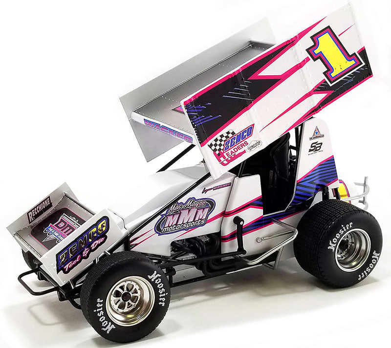 Acme A1822017 1:18 2022 #1 Logan Wagner ZEMCO Sprint Car