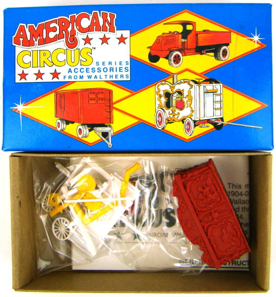 Walthers 933-1384 HO American Circus Lions Bride Wagon Kit