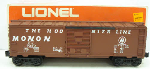 Lionel 6-9230 O Gauge Monon Boxcar