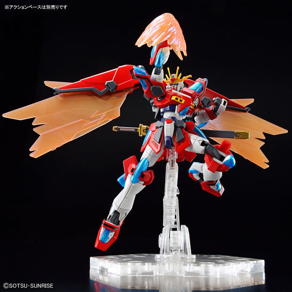 Bandai 2654116 1:144 HG Gundam Build Metaverse Shin Burning Gundam Plastic  Kit