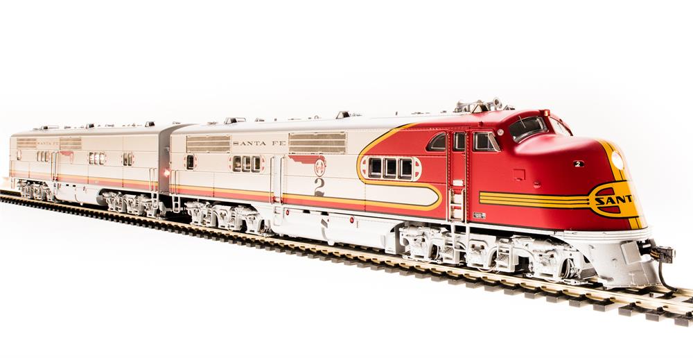 Broadway Limited 6898 Ho Atsf E1 A B Diesel Loco Sound Dcc #4l 4a (set 