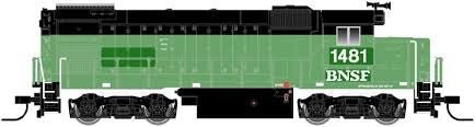 Atlas 40001790 N Burlington Northern Santa Fe GP15-1 Diesel Locomotive #1481