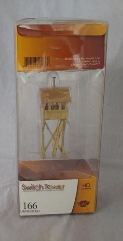 Broadway Limited 166 HO Switch Tower Brass Unpainted